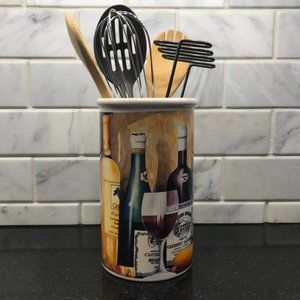 Utensil Holder Ceramic by Santa Barbara